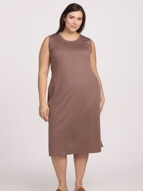 Woolx Cassie Dress in Toasted Almond. Never worn. Lost weight.